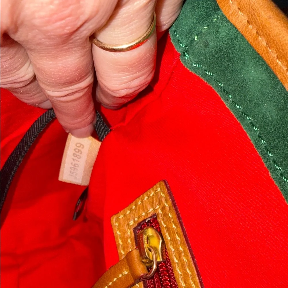 Dooney & Bourke Florentine Leather Tab Satchel - Picture 14 of 16